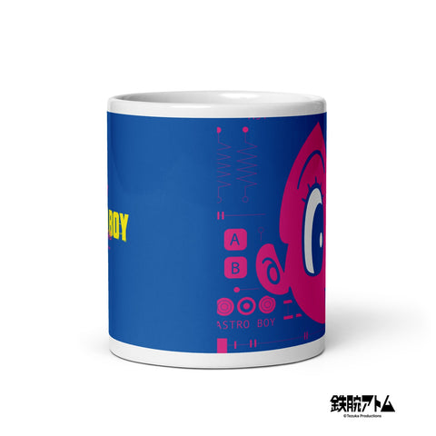 White glossy mug [ATM] CLOSE UP ATOM