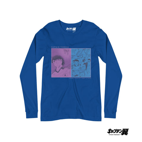 Unisex Long Sleeve Tee [CPT] TSUBASA JapanU-15 VS ItalyU-15