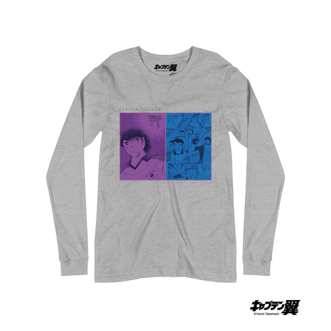 Unisex Long Sleeve Tee [CPT] TSUBASA JapanU-15 VS ItalyU-15