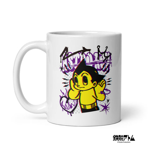 White glossy mug [ATM] MISREGISTRATION ATOM
