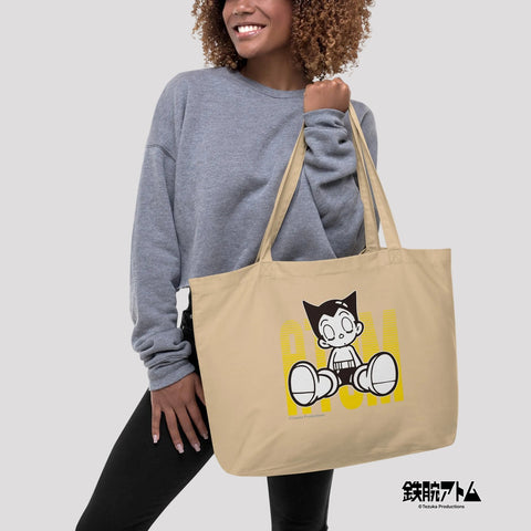 Large organic tote bag [ATM] SLEEP ATOM