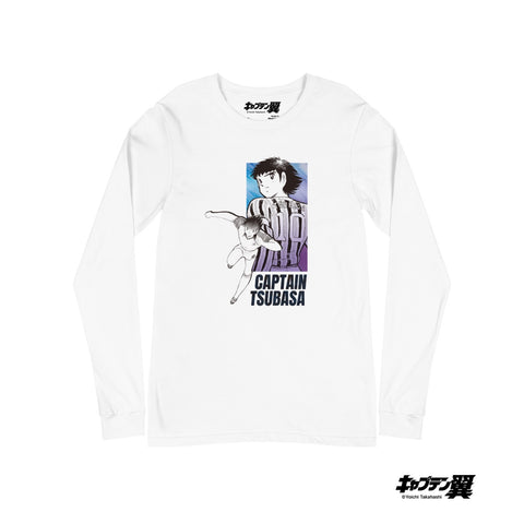 Unisex Long Sleeve Tee [CPT] TSUBASA Back