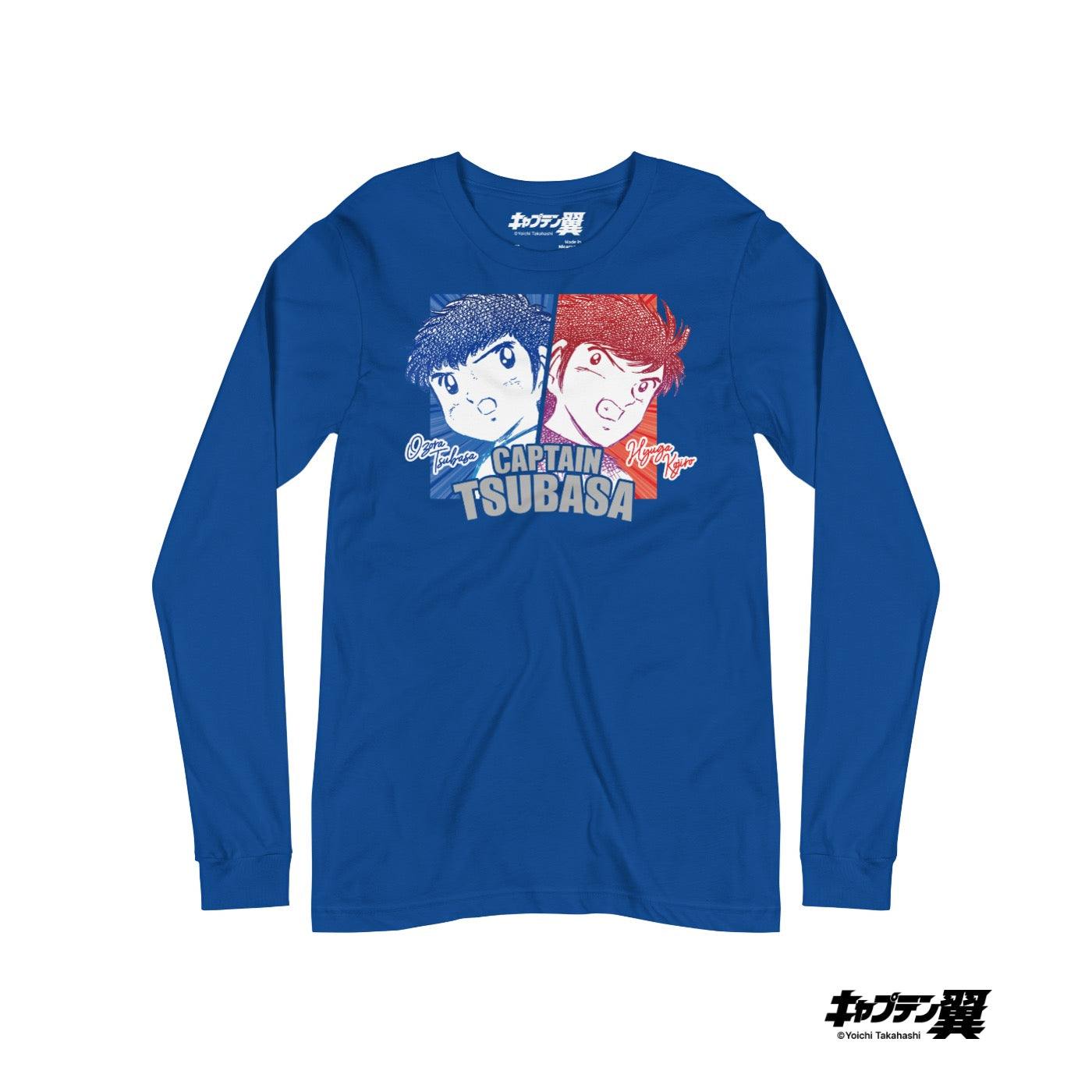 Unisex Long Sleeve Tee [CPT] TSUBASA Tsubasa & Kojirou – KAIJU WORKS