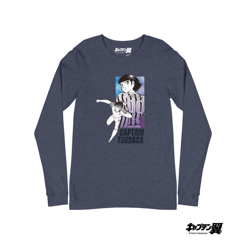 Unisex Long Sleeve Tee [CPT] TSUBASA Back