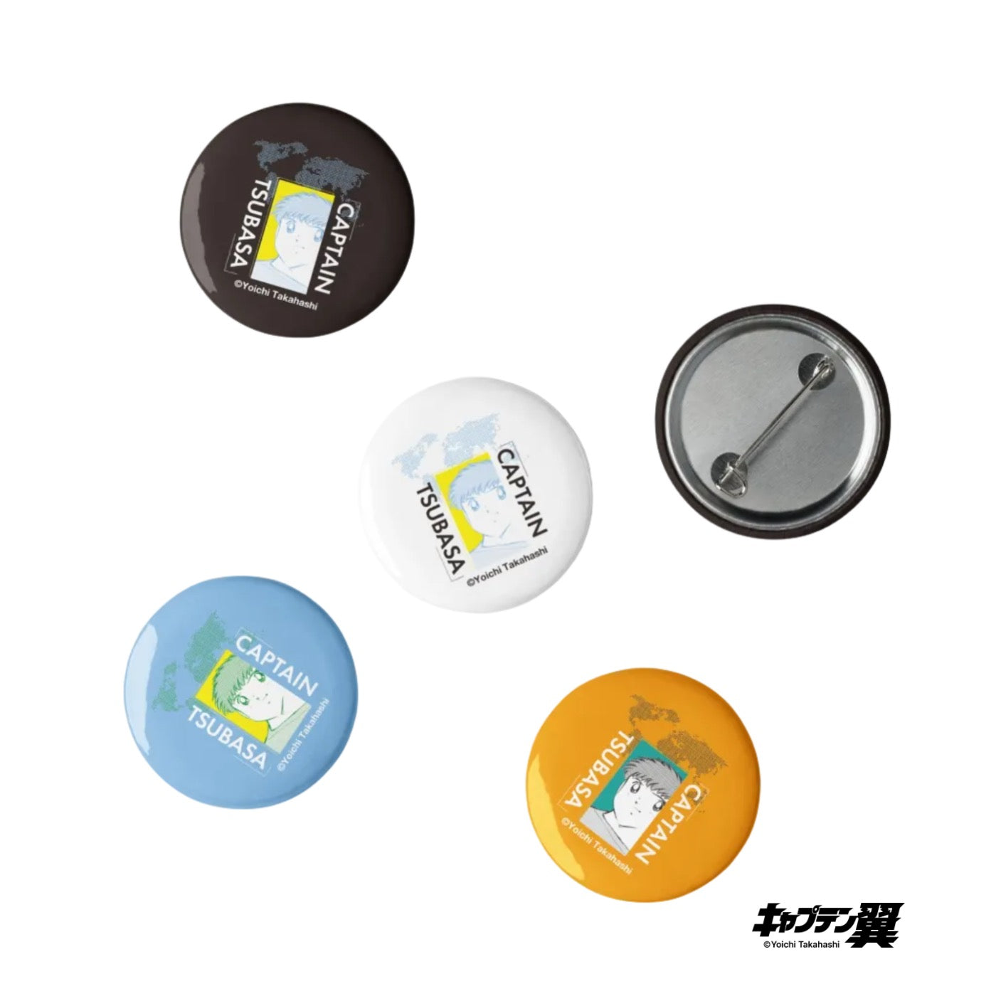 Set of pin buttons [CPT] TSUBASA World
