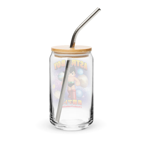 Can-shaped glass [ATM] 3D VINTAGE ATOM