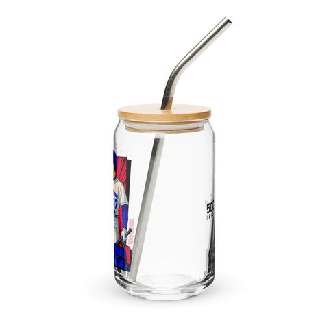 Can-shaped glass [500L] Shohei Ohtani Los Angeles D Anime