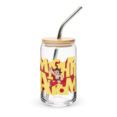 Can-shaped glass [ATM] RETRO ATOM