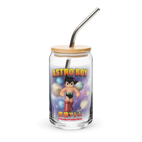 Can-shaped glass [ATM] 3D VINTAGE ATOM