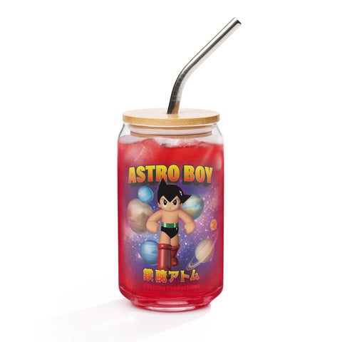 Can-shaped glass [ATM] 3D VINTAGE ATOM