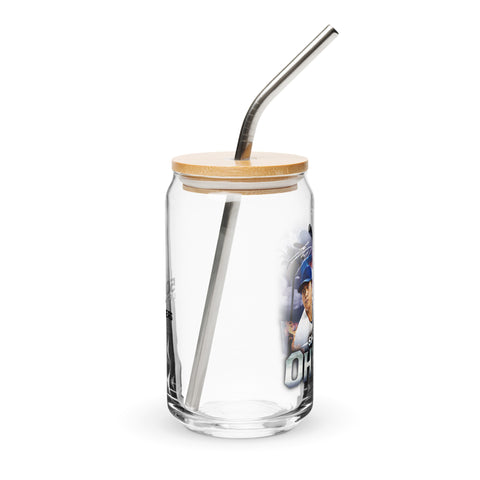 Can-shaped glass [500L] Shohei Ohtani Los Angeles D Dual threat