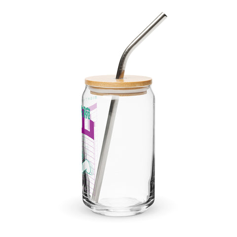 Can-shaped glass [ATM] RUN ATOM