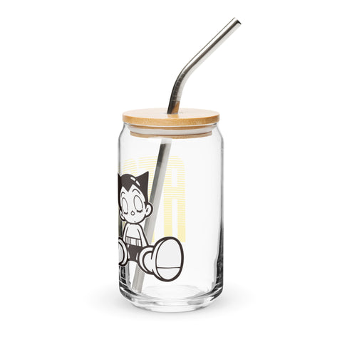 Can-shaped glass [ATM] SLEEP ATOM