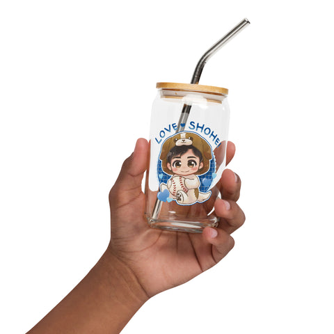 Can-shaped glass [500L] Shohei Ohtani Los Angeles D Love Shohei