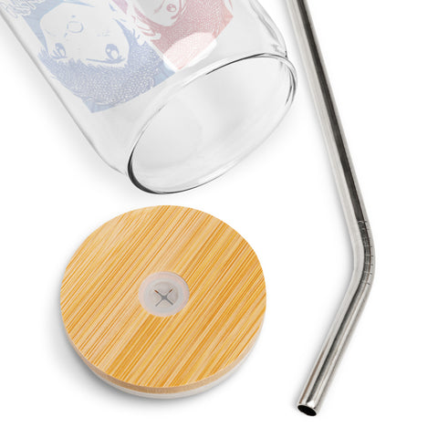 Can-shaped glass [CPT] TSUBASA Tsubasa & Kojirou