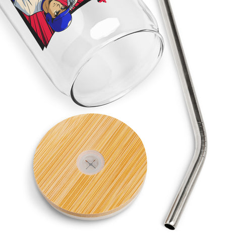 Can-shaped glass [500L] Shohei Ohtani Los Angeles D Anime