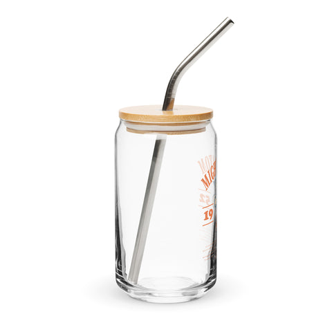 Can-shaped glass [ATM] COLLEGE ATOM1