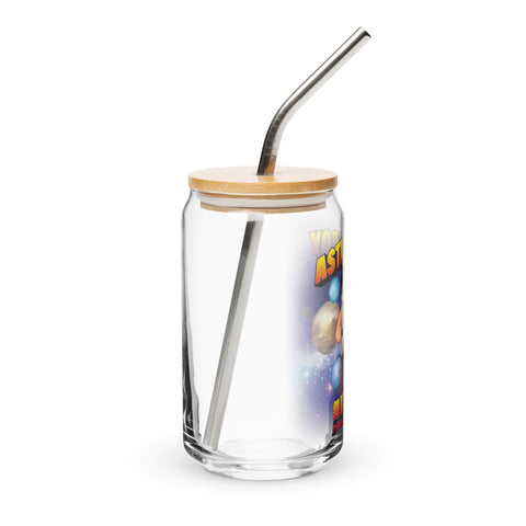 Can-shaped glass [ATM] 3D VINTAGE ATOM
