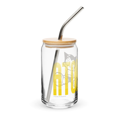 Can-shaped glass [ATM] SLEEP ATOM