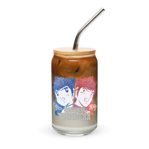 Can-shaped glass [CPT] TSUBASA Tsubasa & Kojirou