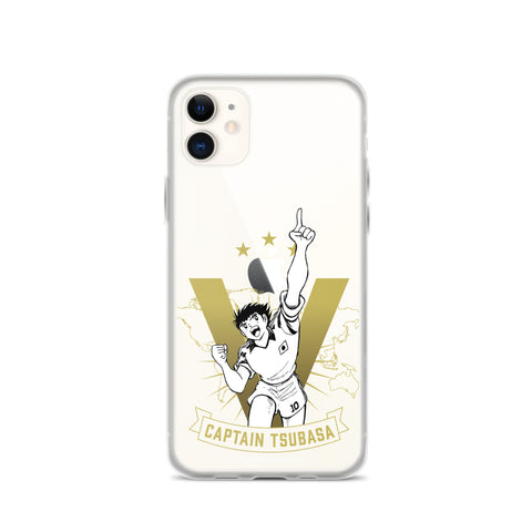 Clear Case for iPhone® [CPT] TSUBASA Champ
