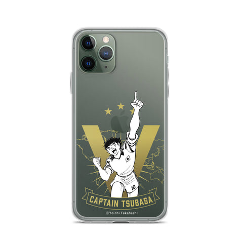 Clear Case for iPhone® [CPT] TSUBASA Champ