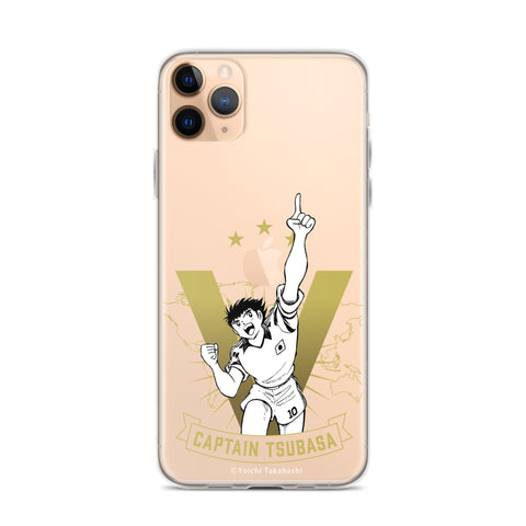 Clear Case for iPhone® [CPT] TSUBASA Champ