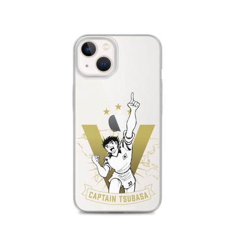 Clear Case for iPhone® [CPT] TSUBASA Champ