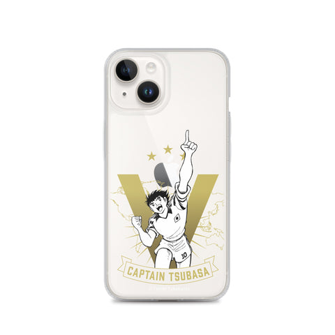 Clear Case for iPhone® [CPT] TSUBASA Champ