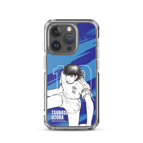 Clear Case for iPhone® [CPT] TSUBASA Close up