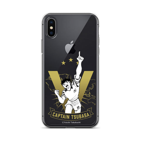 Clear Case for iPhone® [CPT] TSUBASA Champ
