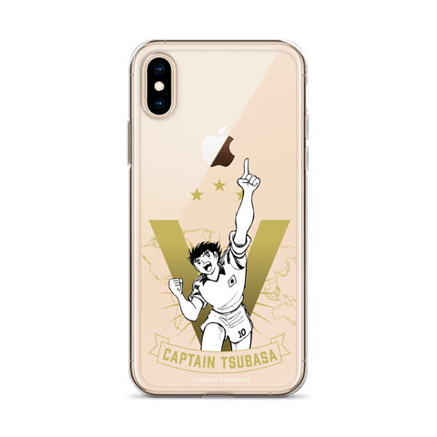 Clear Case for iPhone® [CPT] TSUBASA Champ