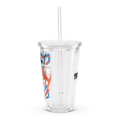 Clear plastic tumbler [ATM] POWER ATOM