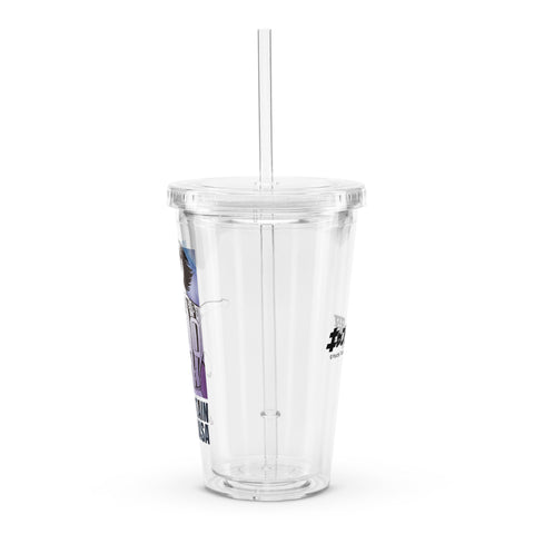 Clear plastic tumbler [CPT] TSUBASA Back