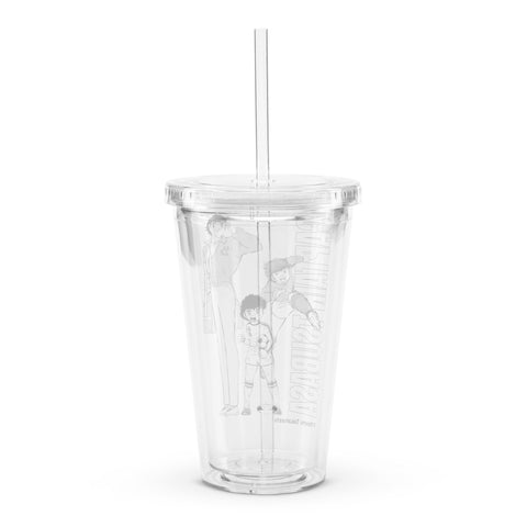Clear plastic tumbler [CPT] TSUBASA Grow