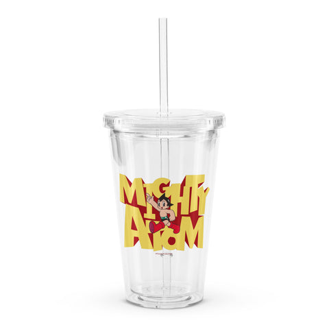 Clear plastic tumbler [ATM] RETRO ATOM