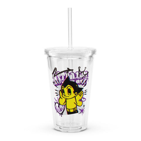 Clear plastic tumbler [ATM] MISREGISTRATION ATOM