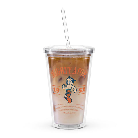 Clear plastic tumbler [ATM] COLLEGE ATOM1