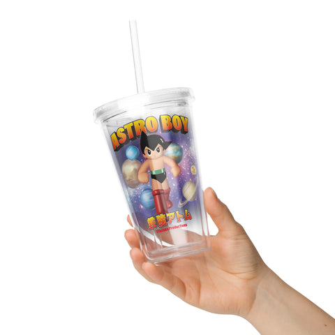 Clear plastic tumbler [ATM] 3D VINTAGE ATOM
