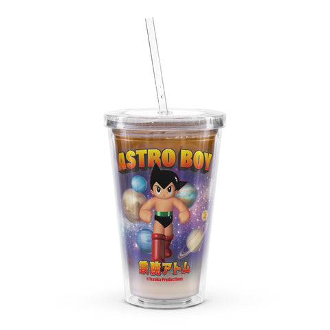 Clear plastic tumbler [ATM] 3D VINTAGE ATOM