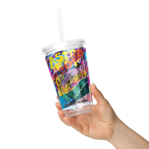 Clear plastic tumbler [ATM] STREET ATOM