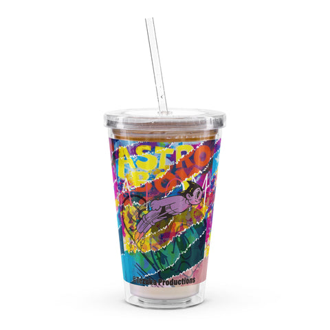 Clear plastic tumbler [ATM] STREET ATOM