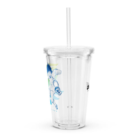 Clear plastic tumbler [CPT] TSUBASA Name