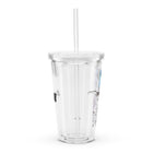 Clear plastic tumbler [CPT] TSUBASA Back
