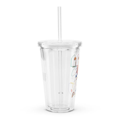 Clear plastic tumbler [CPT] TSUBASA Cup