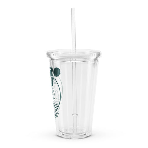 Clear plastic tumbler [ATM] COLLEGE ATOM2