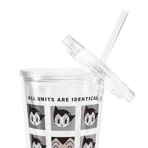 Clear plastic tumbler [ATM] UNIT ATOM