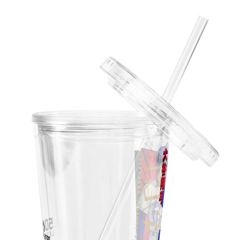 Clear plastic tumbler [500L] Shohei Ohtani Los Angeles D Anime