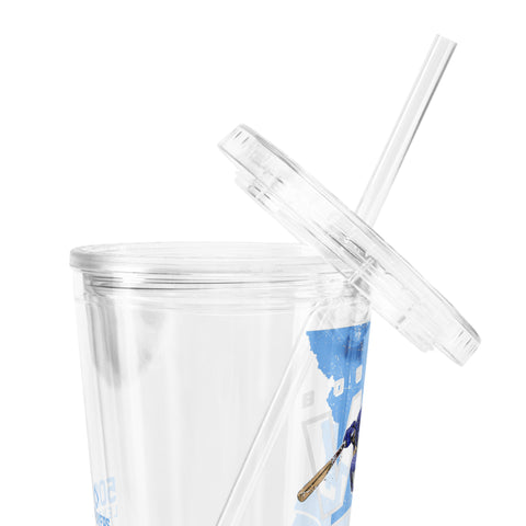 Clear plastic tumbler [500L] Bobby Witt Jr. Kansas City Player Map