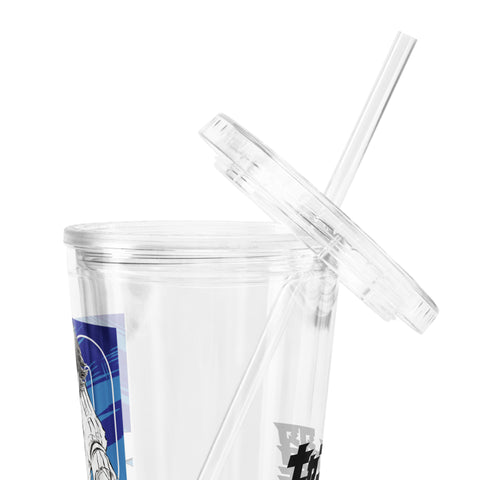 Clear plastic tumbler [CPT] TSUBASA Close up